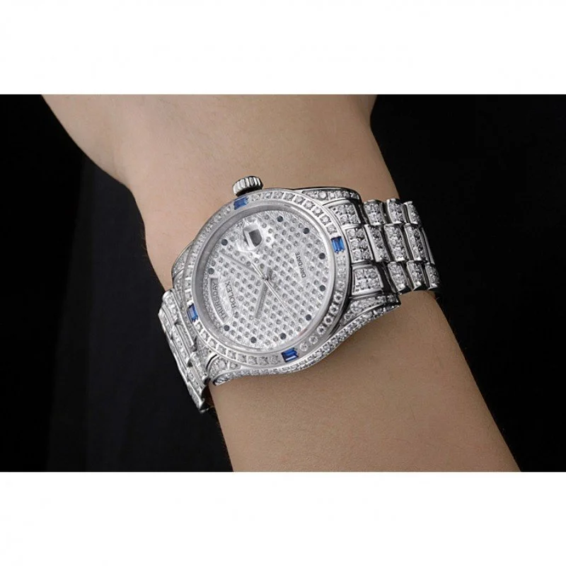 Superclone Rolex Day-Date 37mm Diamond Dial 621613 - Image 11