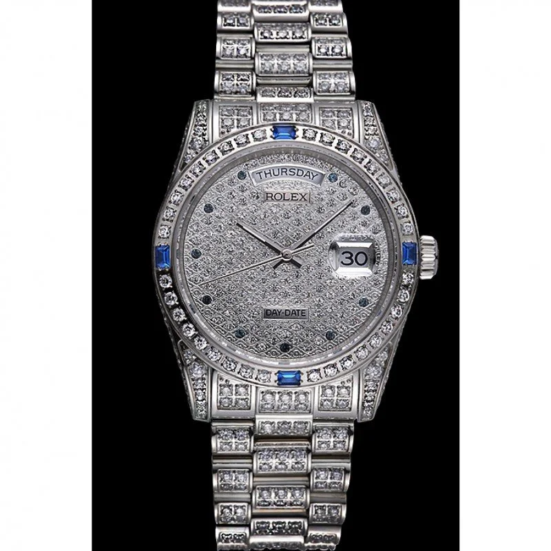 Superclone Rolex Day-Date 37mm Diamond Dial 621613 - Image 3