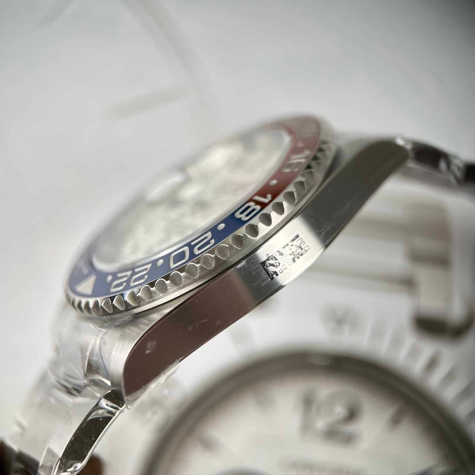 Superclone Rolex GMT-Master II Meteorite Dial 126719BLRO Superman Oyster - Image 9