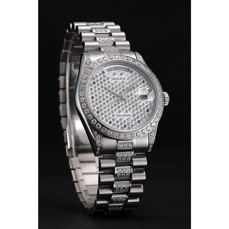Superclone Rolex Day-Date 37mm Diamond Dial 621612 - Image 3