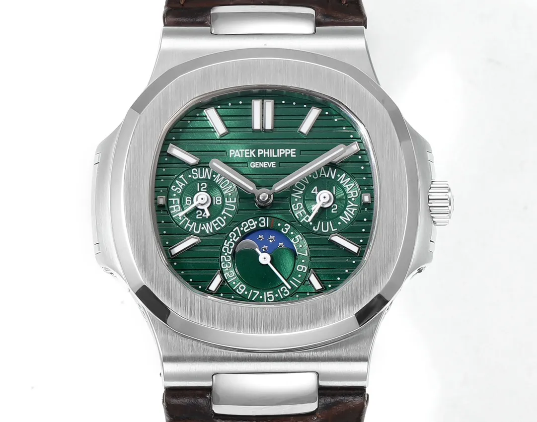 Patek Philippe Green Nautilus Watch - Image 2