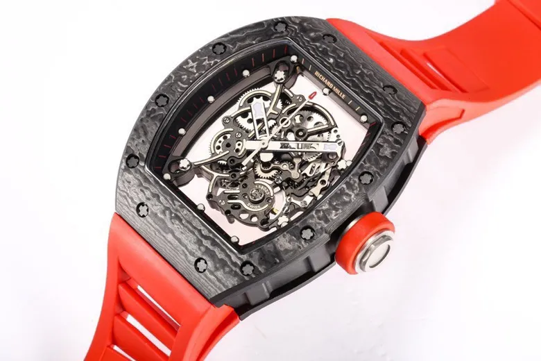 Richard Mille RM055 Red Carbon Fiber Watch - Image 2