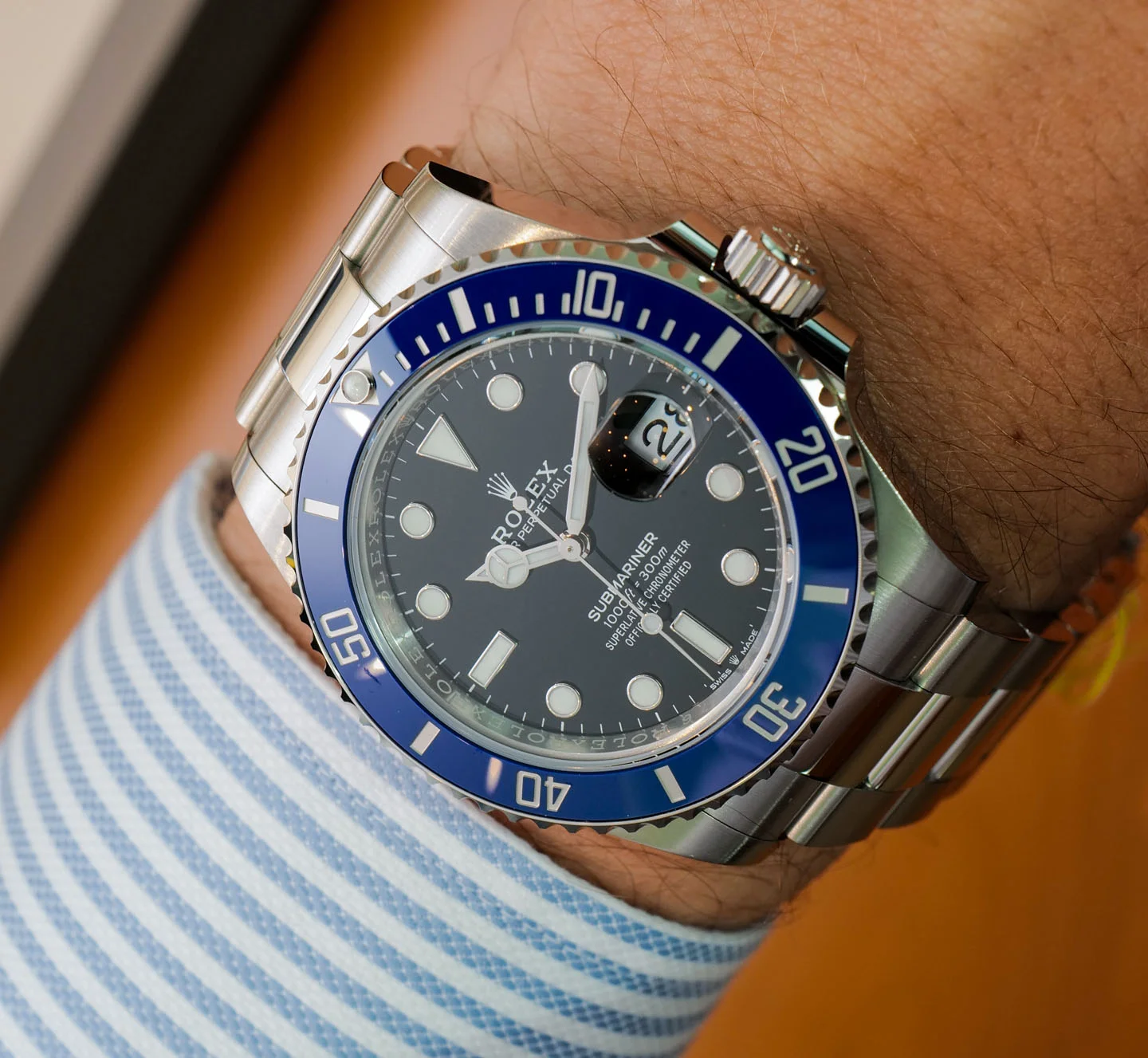 Superclone Rolex Submariner Cookie Monster 41mm Black Dial 126619LB - Image 10