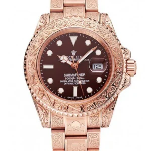 Superclone Rolex Submariner 41mm Brown Dial 1454087