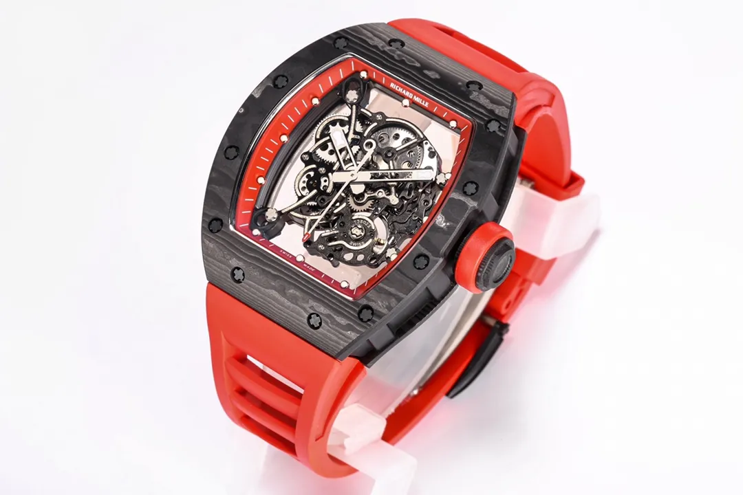 Richard Mille RM055 Red Carbon Fiber Watch - Image 3