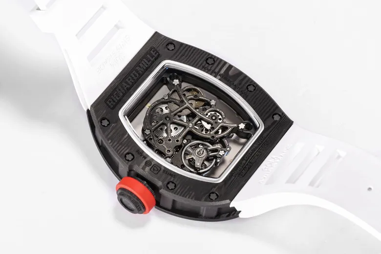 Richard Mille RM055 Black Carbon Fiber Watch - Image 7