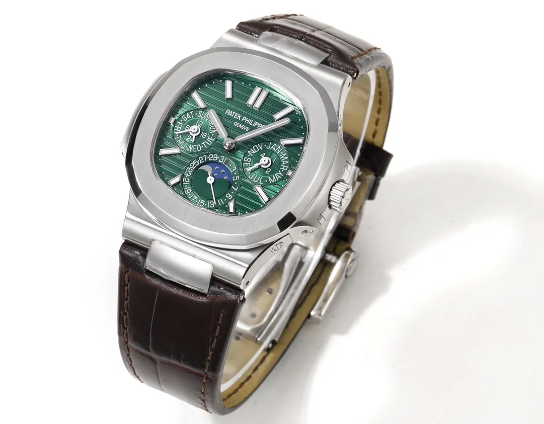 Patek Philippe Green Nautilus Watch - Image 3