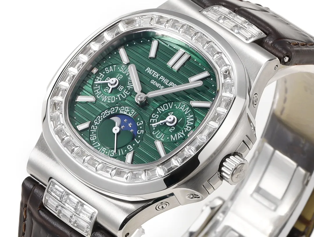 Patek Philippe Green Nautilus Watch - Image 4