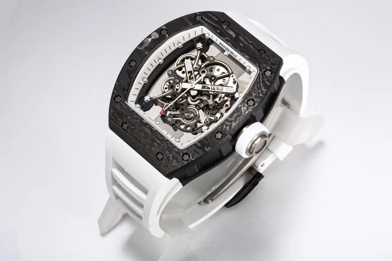 Richard Mille RM055 Black Carbon Fiber Watch - Image 2