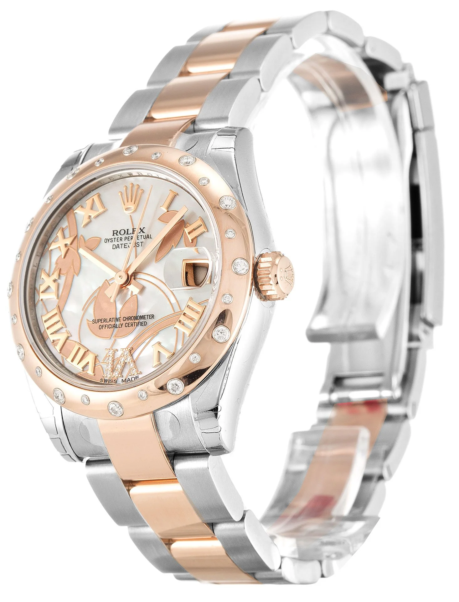 Rolex Lady-Datejust 31mm White Floral Dial 178341 - Image 2