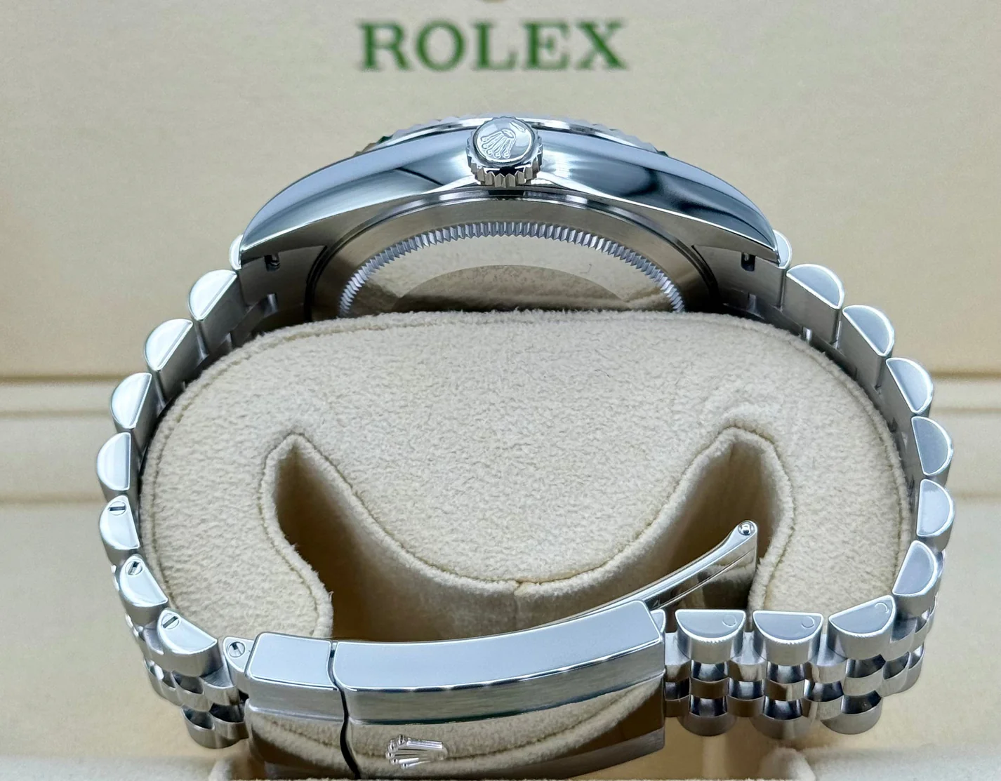 Superclone Rolex Sky-Dweller 42 mm Bright blue Dial 336934 Jubilee - Image 6