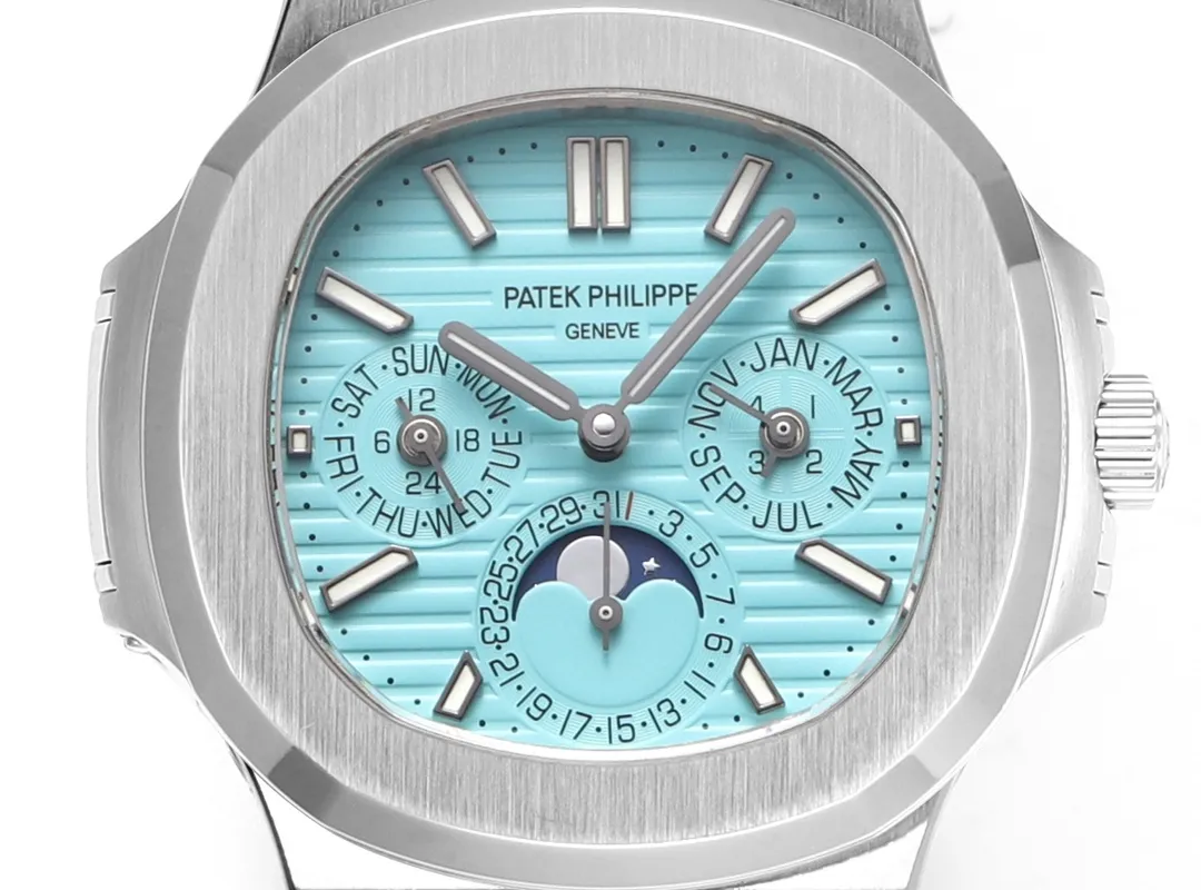 Patek Philippe Nautilus Blue Perpetual Calendar - Image 2