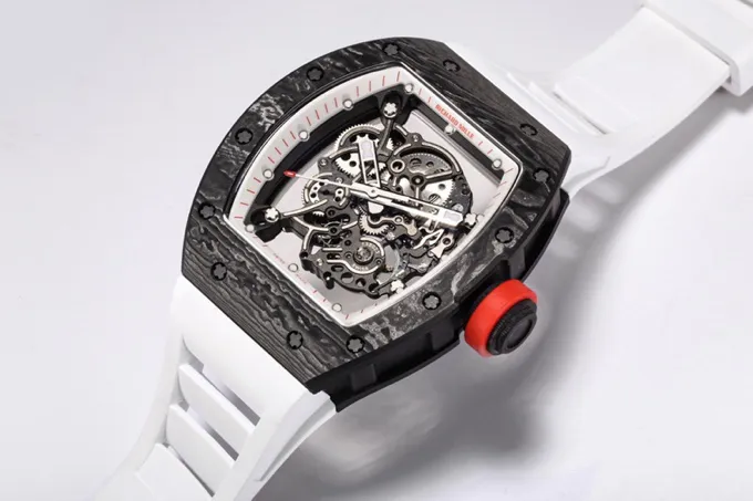 Richard Mille RM055 Black Carbon Fiber Watch - Image 3