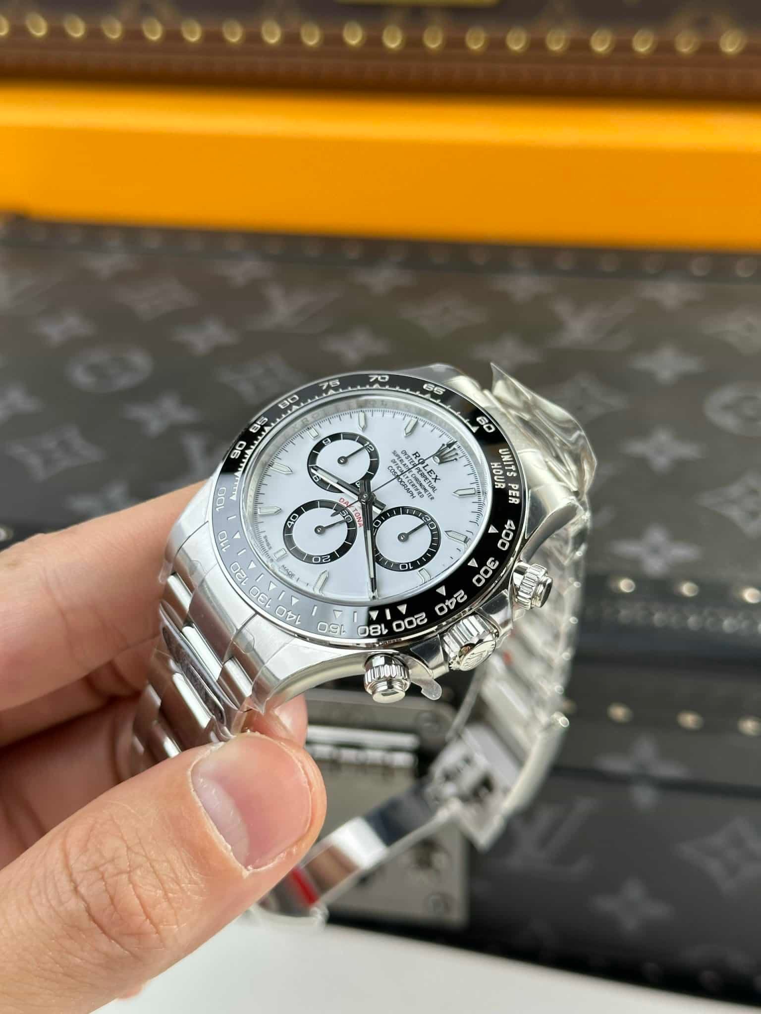 Superclone Rolex Daytona Panda 40 mm White Dial 126500LN - Image 3