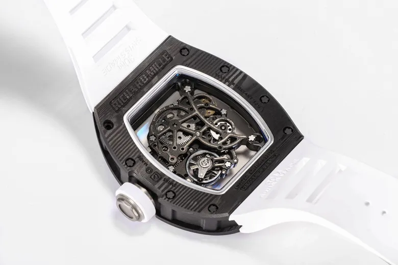 Richard Mille RM055 Black Carbon Fiber Watch - Image 7