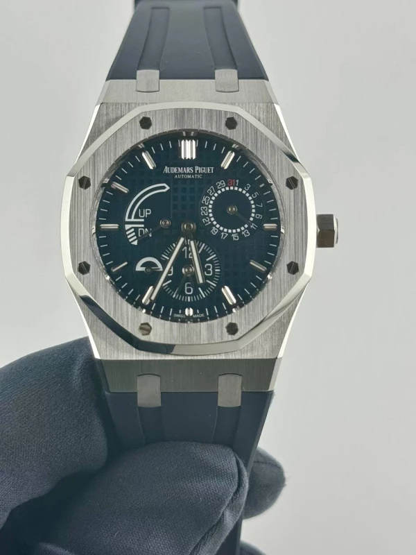 Audemars Piguet Royal Oak Dual Time Blue 26124ST.OO.D018CR.01 - Image 3