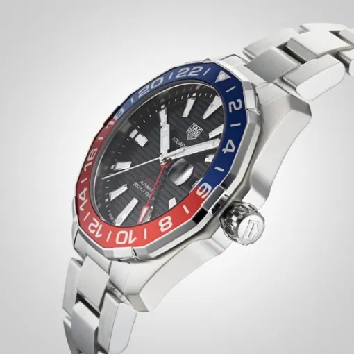 TAG Heuer Aquaracer Men Automatic Black Stainless Steel Watch WAY201F.BA0927 - Image 6