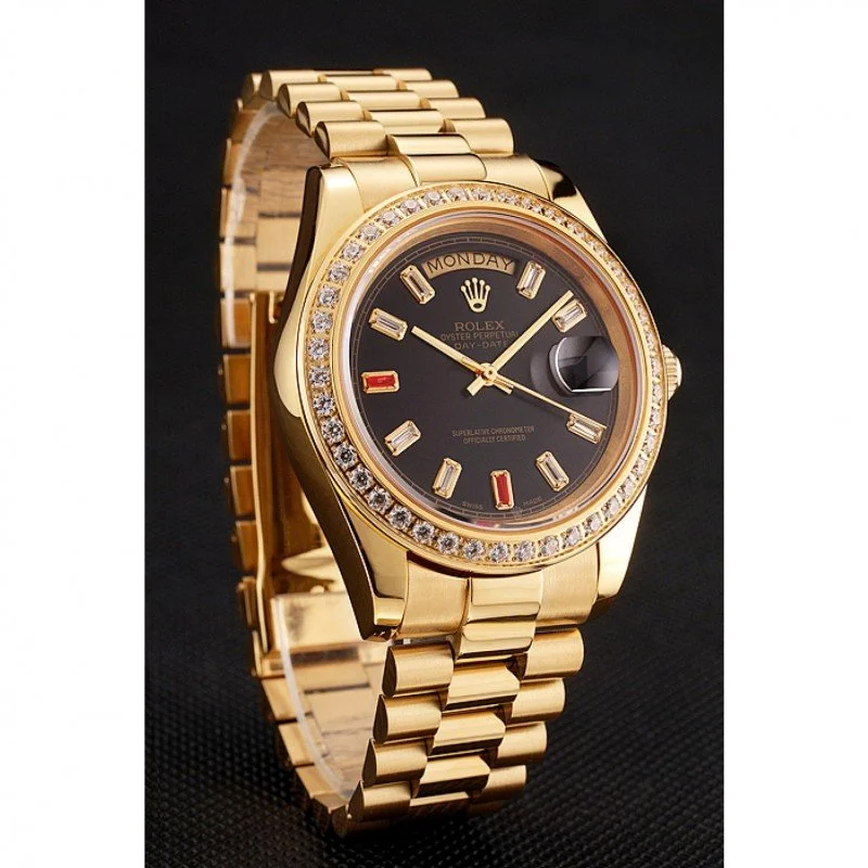 Superclone Rolex Day-Date 36mm Black Dial 1454101 - Image 3