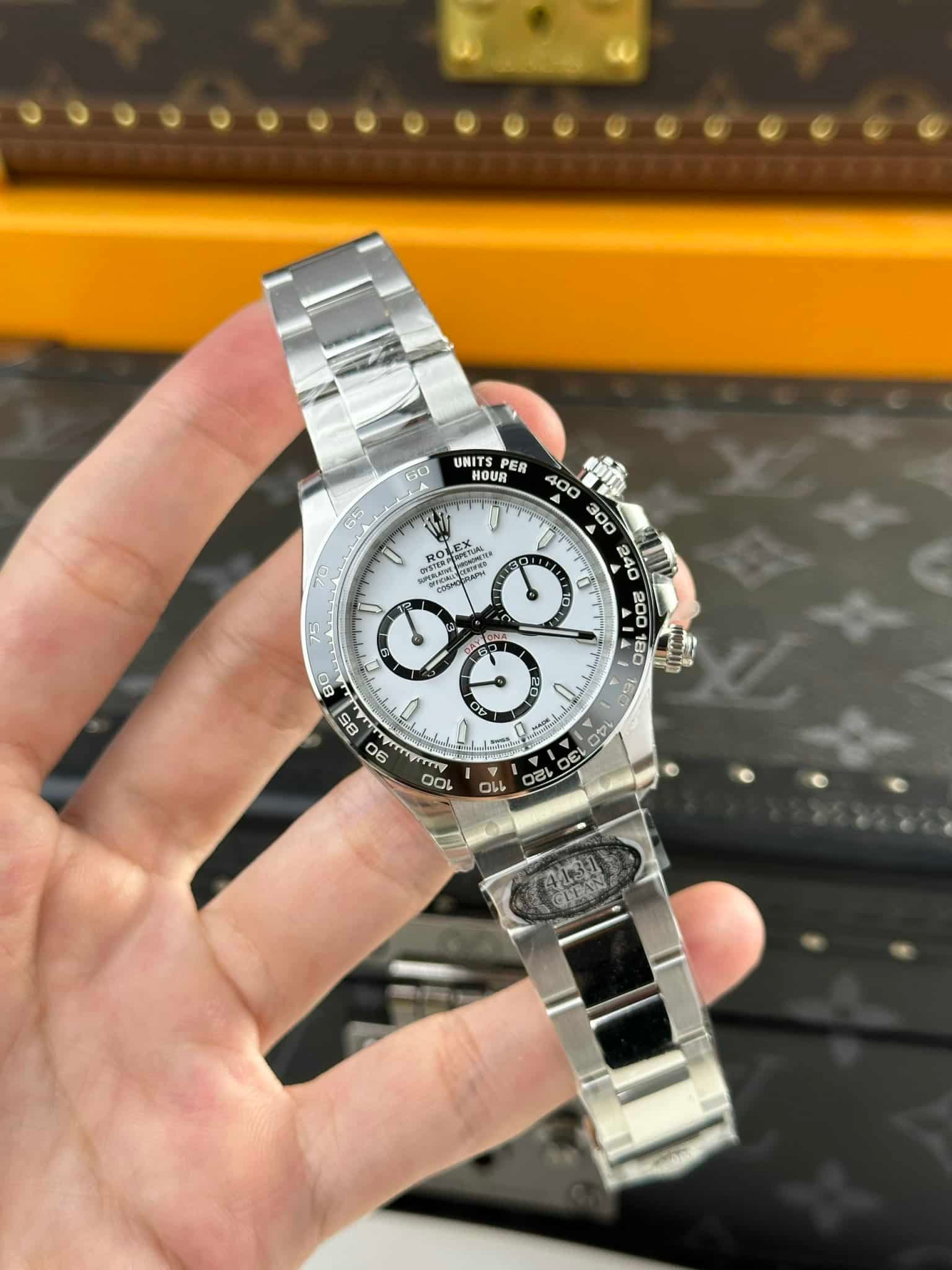 Superclone Rolex Daytona Panda 40 mm White Dial 126500LN - Image 2