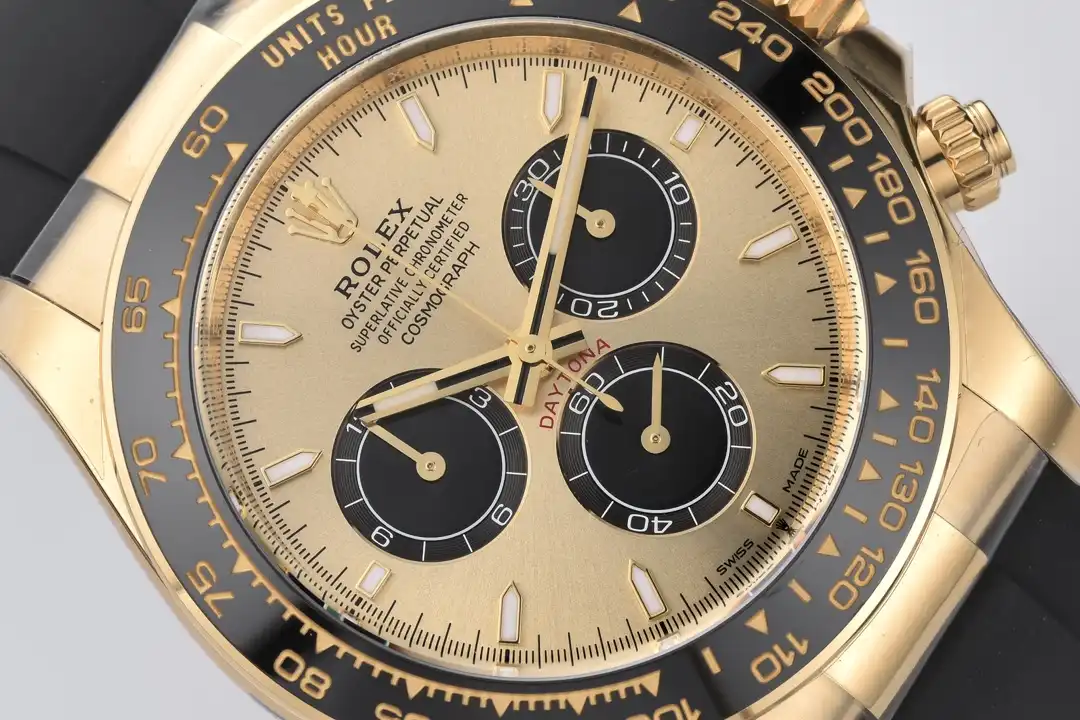 Superclone Rolex Daytona 40 mm Golden Dial 126518LN Pikachu - Image 8