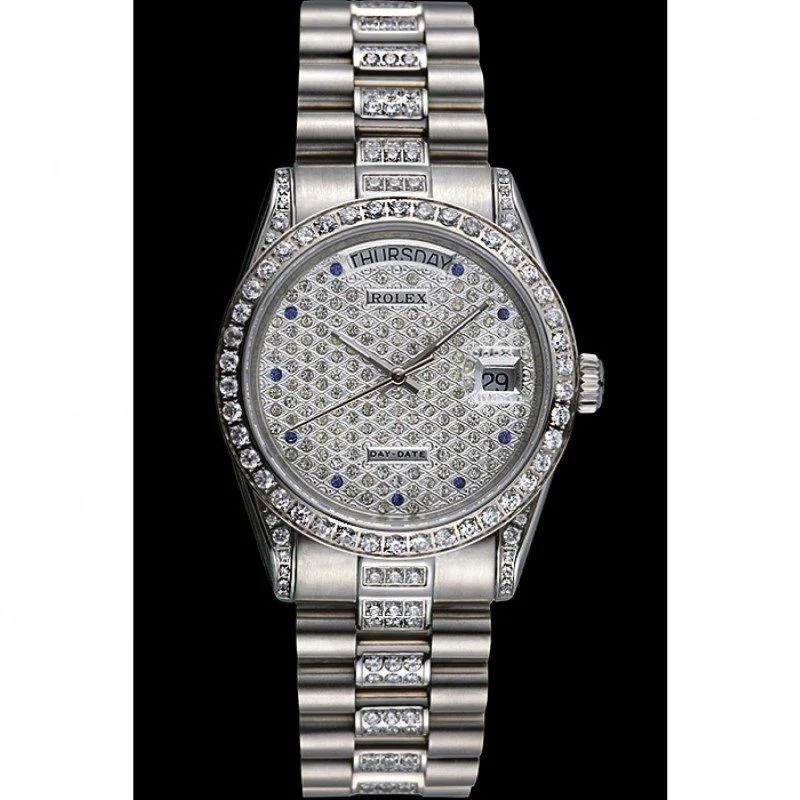 Superclone Rolex Day-Date 37mm Diamond Dial 621612 - Image 2