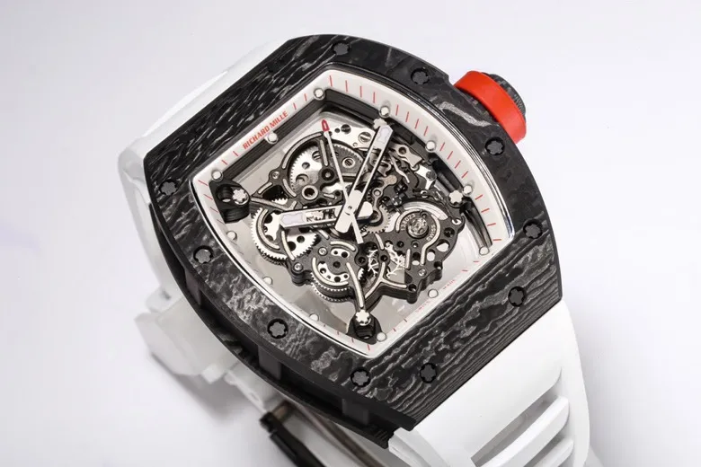 Richard Mille RM055 Black Carbon Fiber Watch - Image 2