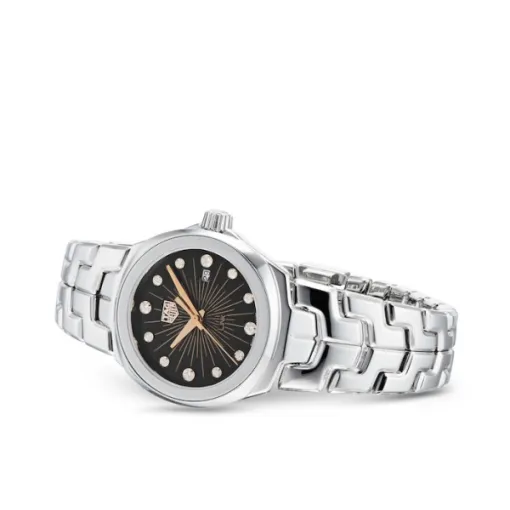 TAG Heuer Link Women Quartz Black Stainless Steel Watch WBC131F.BA0649 - Image 2