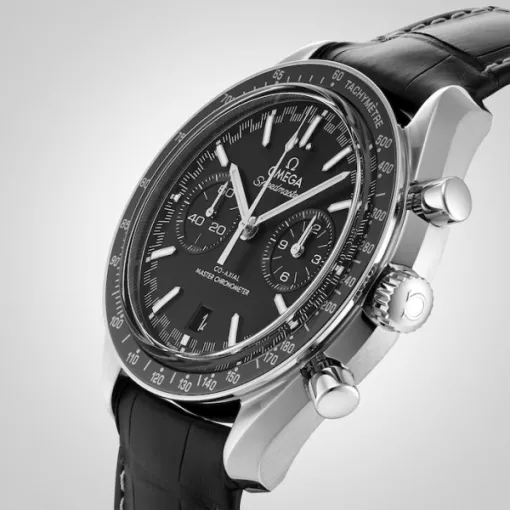Omega Speedmaster Men Automatic Black Calf Watch O32933445101001 - Image 5