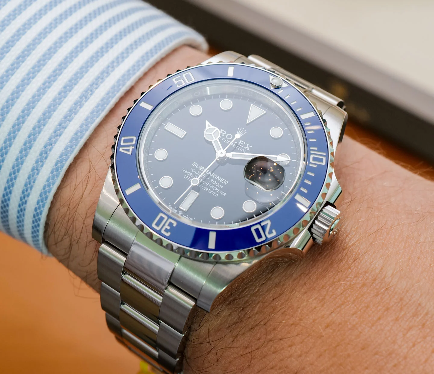 Superclone Rolex Submariner Cookie Monster 41mm Black Dial 126619LB - Image 12