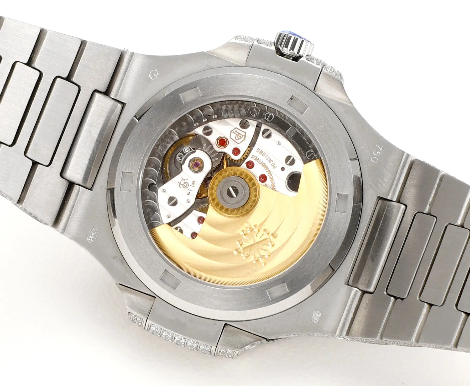 Patek Philippe Nautilus Full Star Platinum Watch - Image 8