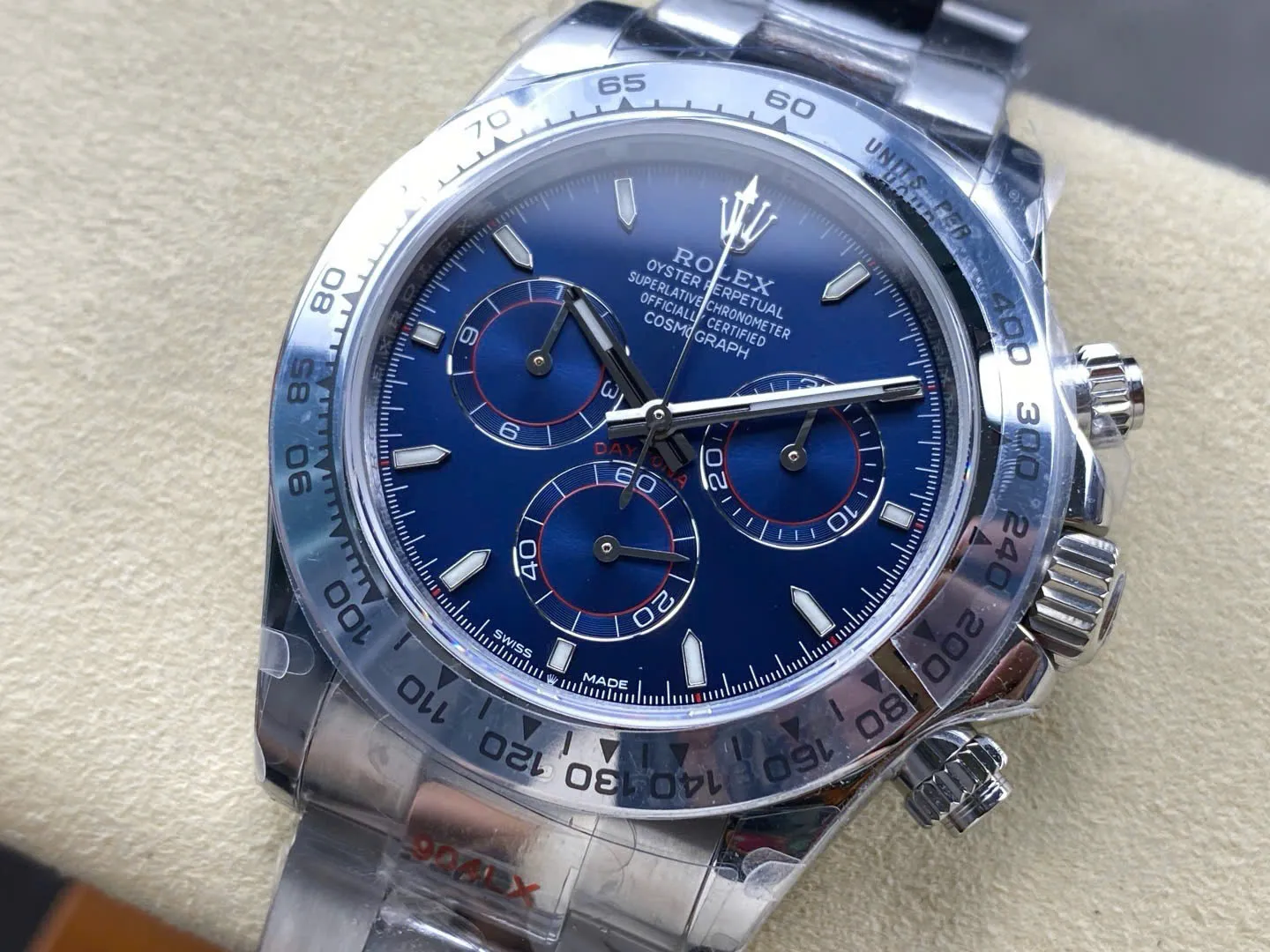 Superclone Rolex Daytona 40 mm 126509 Bright Blue Dial - Image 4
