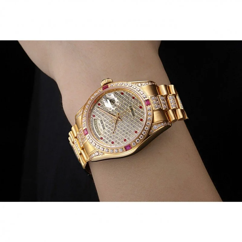 Superclone Rolex Day-Date 37mm Diamond Dial 621614 - Image 11
