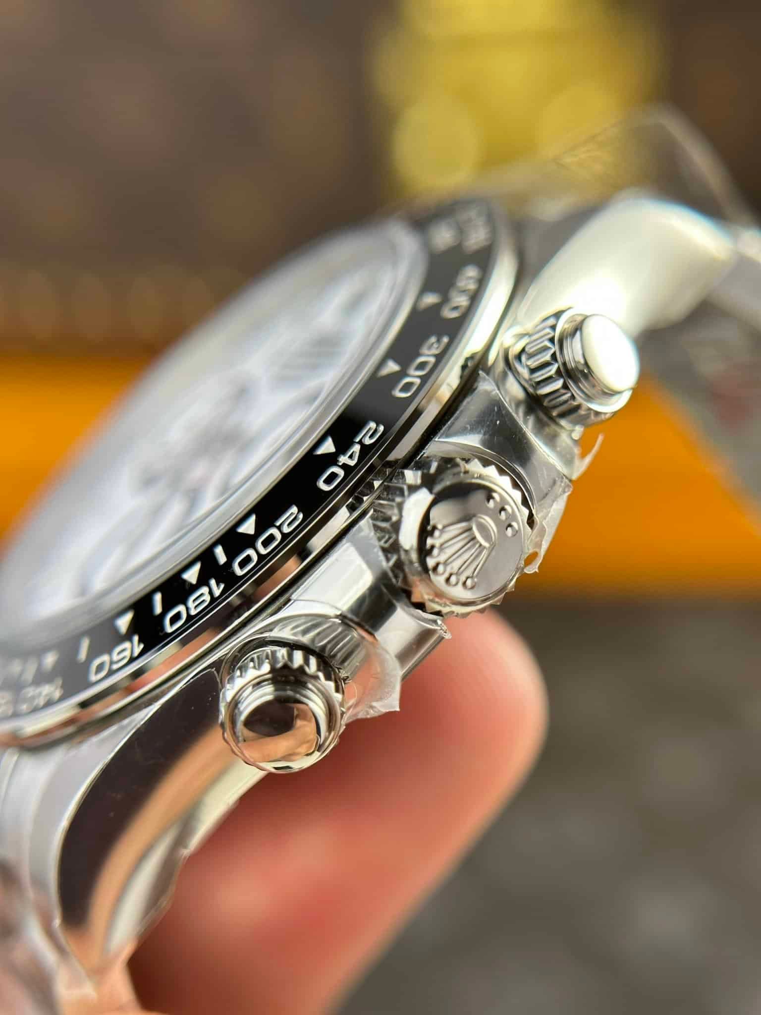 Superclone Rolex Daytona Panda 40 mm White Dial 126500LN - Image 9