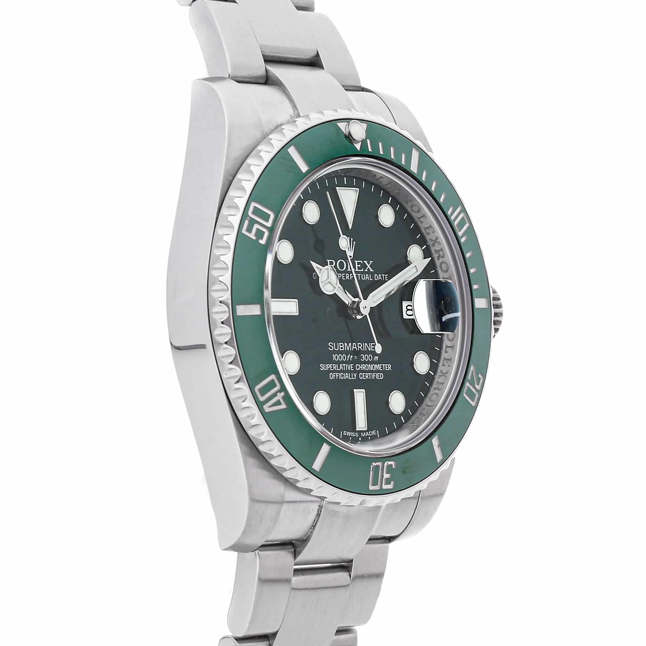 Superclone Rolex Submariner 40mm Green Dial 116610LV Hulk - Image 3