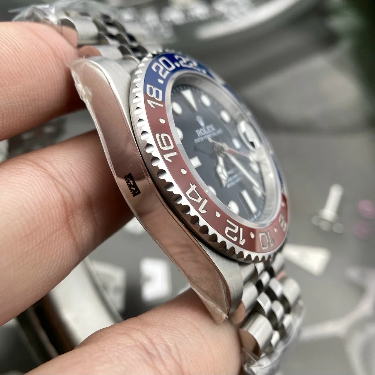 Superclone Rolex GMT-Master II 40mm 126710BLRO Pepsi Jubilee - Image 5