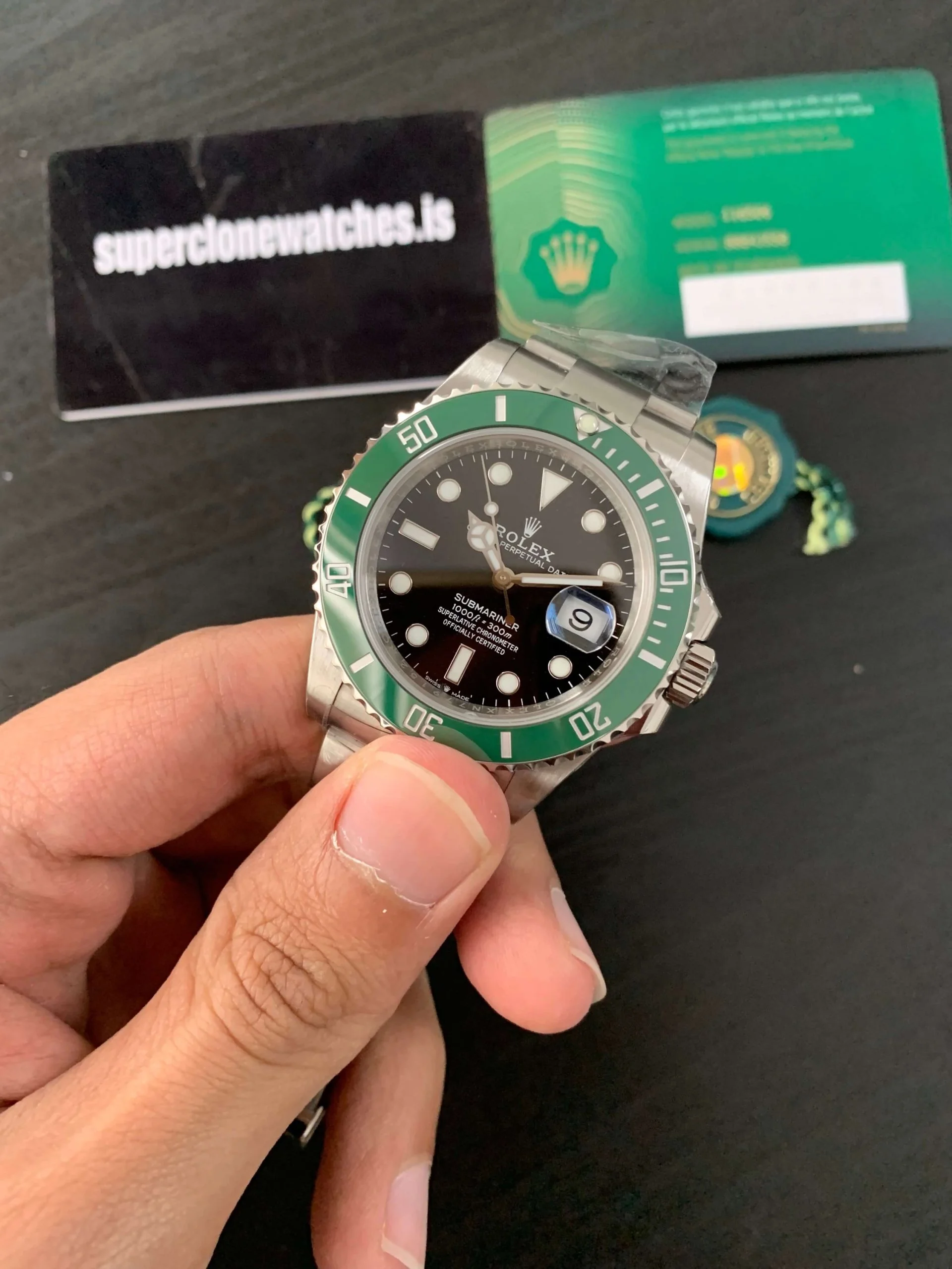 Superclone Rolex Submariner 41mm Black Dial 126610LV Starbucks - Image 6