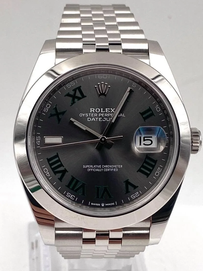 Superclone Rolex Datejust 41mm Rhodium Dial 126300 Wimbledon Jubilee - Image 2