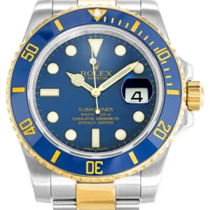 Superclone Rolex Submariner 40mm Blue Dial 116613LB  Bluesy