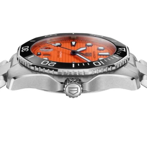 TAG Heuer Aquaracer Men Automatic Orange Stainless Steel Watch WBP201F.BA0632 - Image 3