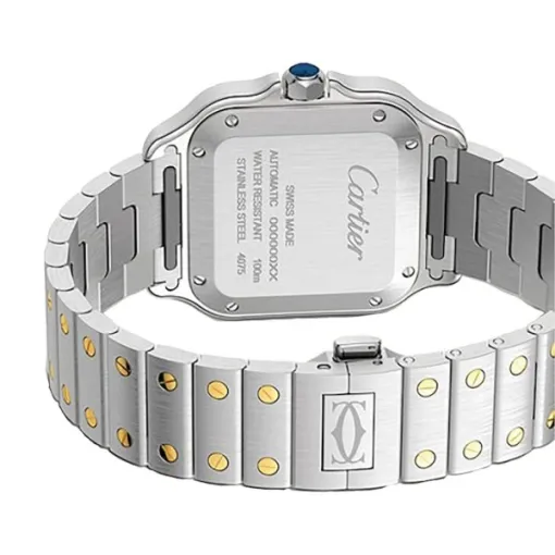Cartier Santos de Cartier Women Automatic Gold Watch W3SA0007 - Image 4