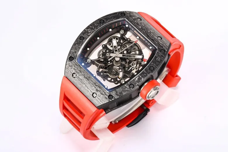 Richard Mille RM055 Red Carbon Fiber Watch - Image 3