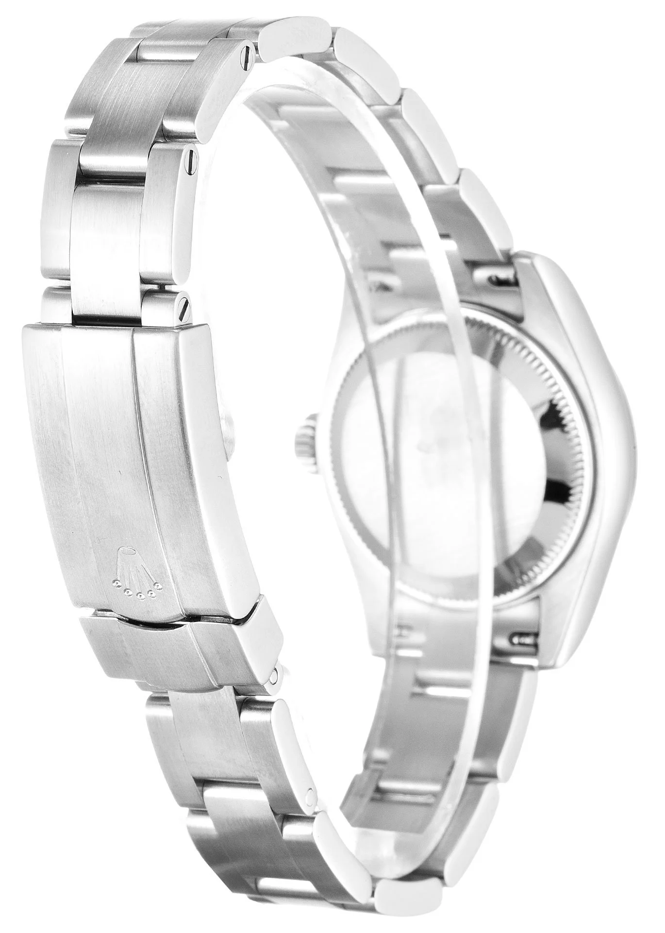 Rolex Oyster Perpetual Lady 26mm Black Dial 176200 - Image 3