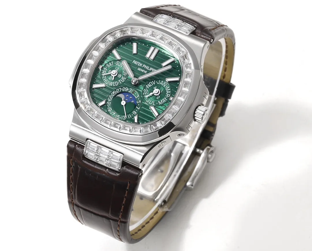 Patek Philippe Green Nautilus Watch - Image 3