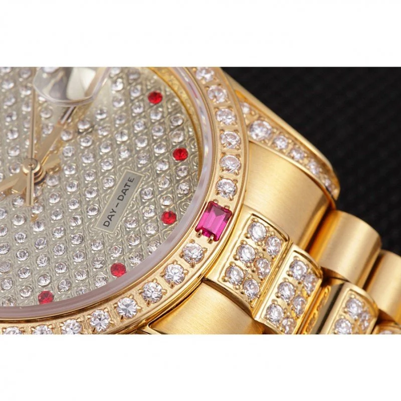 Superclone Rolex Day-Date 37mm Diamond Dial 621614 - Image 10