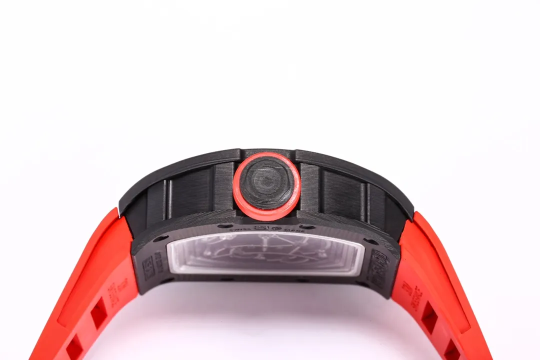 Richard Mille RM055 Red Carbon Fiber Watch - Image 4