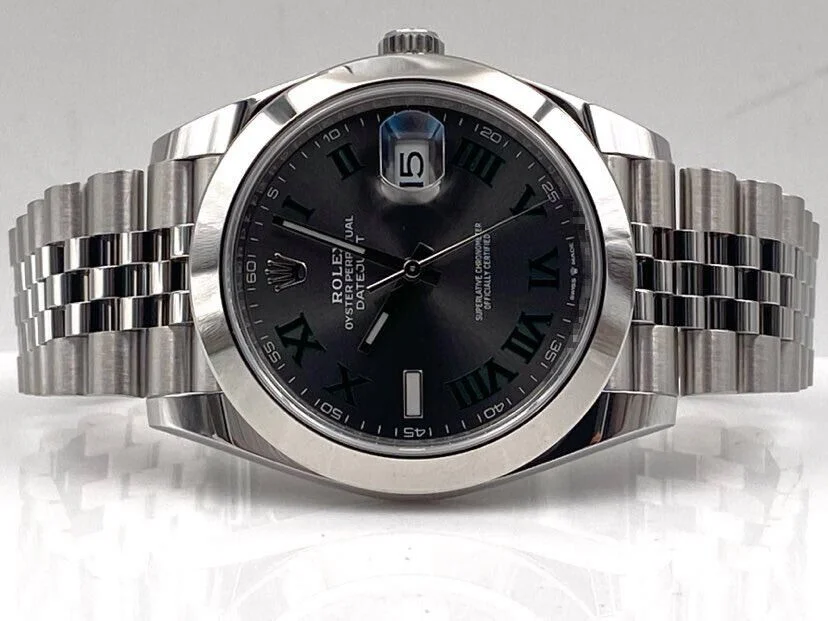 Superclone Rolex Datejust 41mm Rhodium Dial 126300 Wimbledon Jubilee - Image 3
