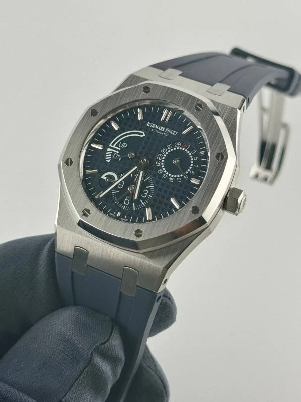 Audemars Piguet Royal Oak Dual Time Blue 26124ST.OO.D018CR.01 - Image 2
