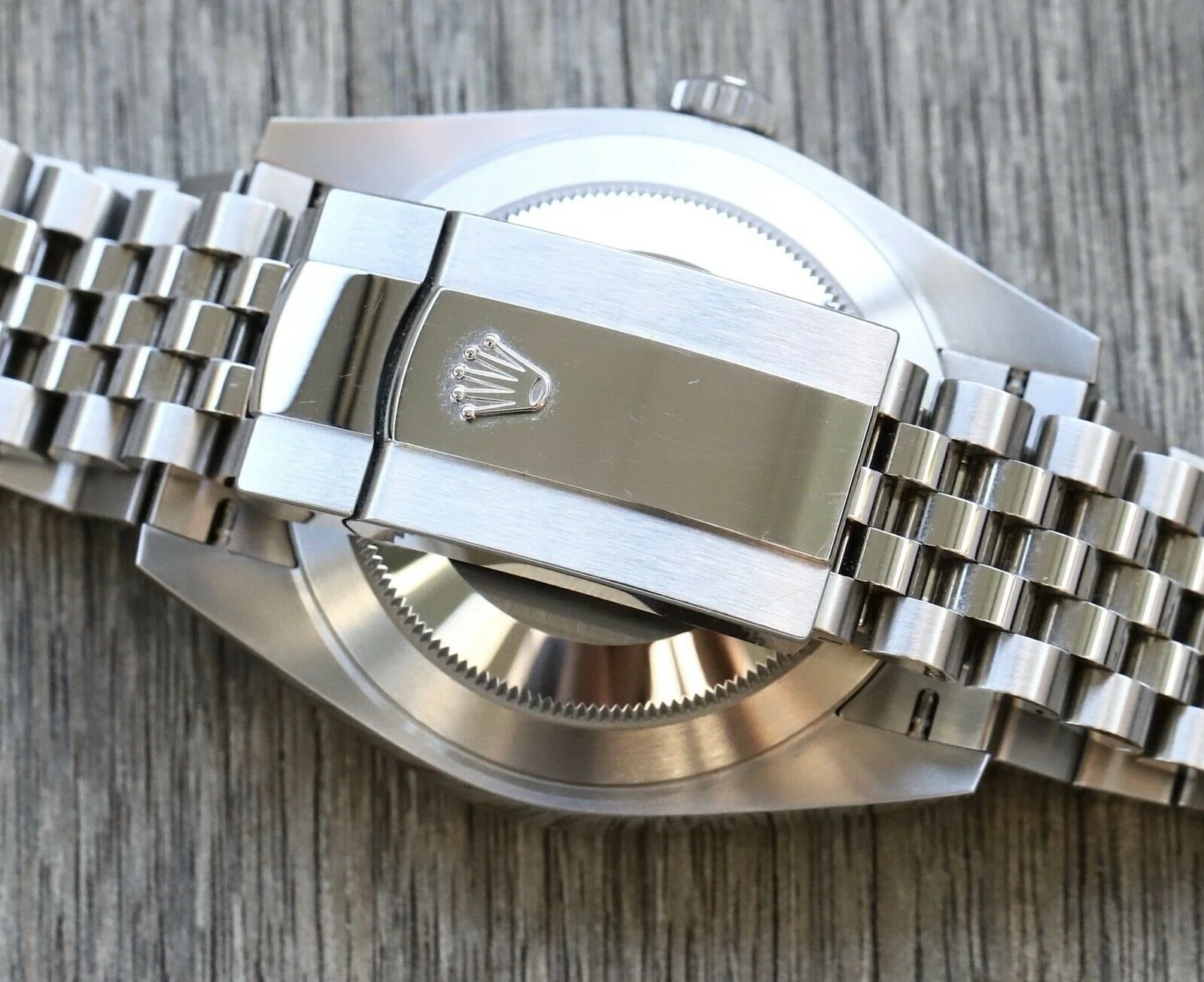 Superclone Rolex Datejust 41mm Rhodium Dial 126334 Wimbledon Flutted / Jubilee - Image 7