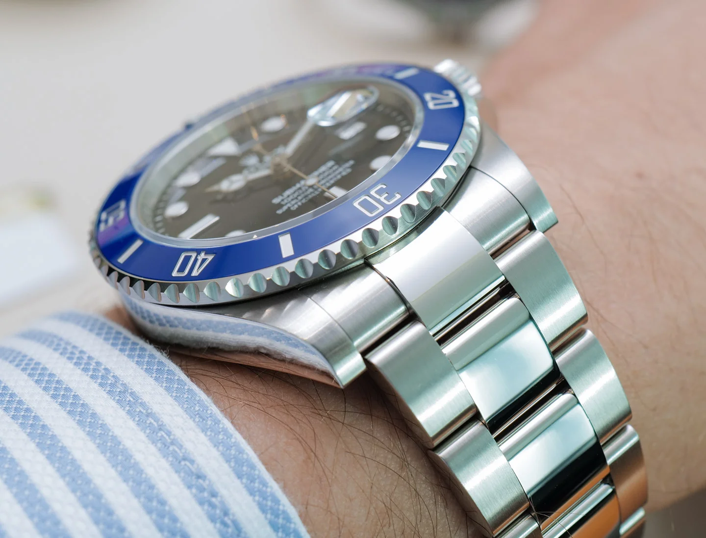 Superclone Rolex Submariner Cookie Monster 41mm Black Dial 126619LB - Image 4