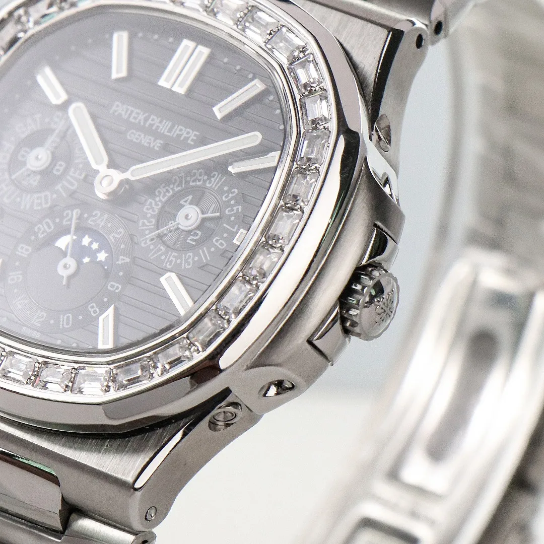 Patek Philippe Nautilus Black Perpetual Calendar - Image 7